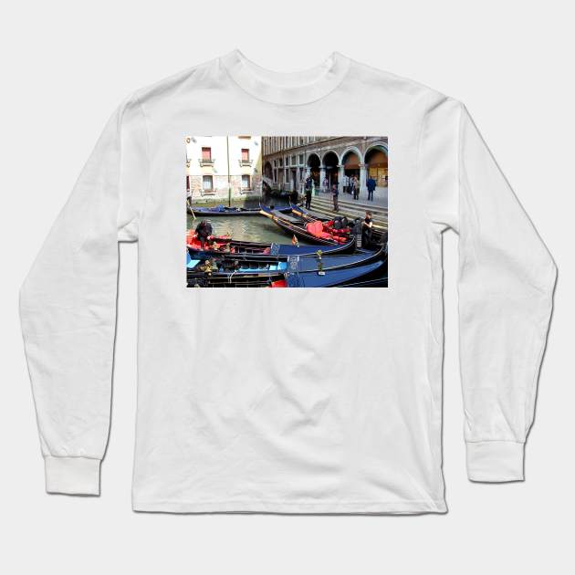 Venice Italy 18 Long Sleeve T-Shirt by NeilGlover